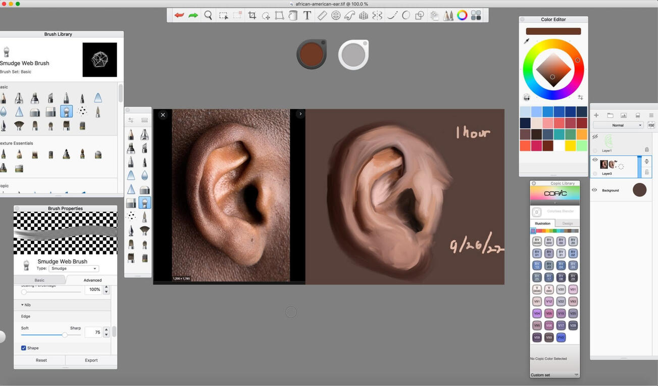 Basics of Digital Painting Ill teach you about mixing colors together in digital painting software.